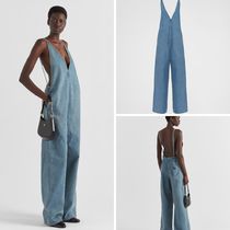 【送料無料】 PRADA Denim jumpsuit