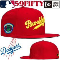 【海外限定】NEW ERA 59FIFTY Brooklyn Dodgers WC1955 Red&Gold