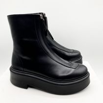 関税送料無料【The Row】ZIPPED I ANKLE BOOTS