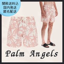 PALM ANGELS◇水着 ヤシの木プリント リラックスフィット