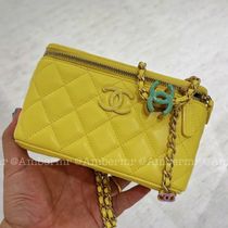 24A CHANEL CC チェーンクラッチ バニティケース