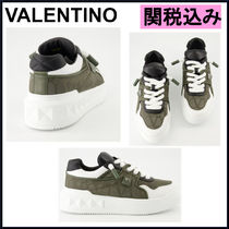 国内発送★VALENTINO★ロゴ ワン スタッド XL スニーカー