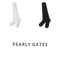 【PEARLY GATES】Cubic Logo Knee Socks