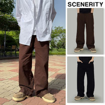 【SCENERITY】Mulla track cotton pants