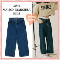 【関税無】MM6 MAISON MARGIELA KIDS ウエストロゴバンドデニム