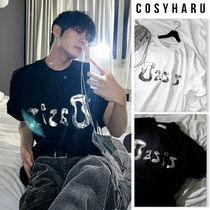 【COSYHARU】Metallic Oasis Short Sleeve Tee