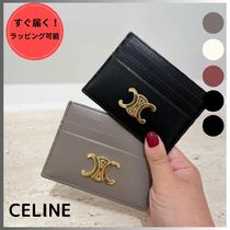 すぐ届く【CELINE 】カードホルダートリオンフキャンバス