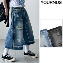 【YOURNUS】Junk Carpenter Bermuda Denim