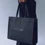 JILLSTUART トートバッグ JILLSTUART [PAPER] black denim horizontal ecobag 4BNY023(4)