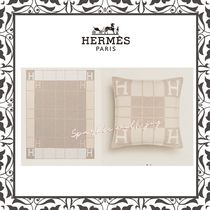 HERMES エルメス プレード&クッション(2個)リビングセット