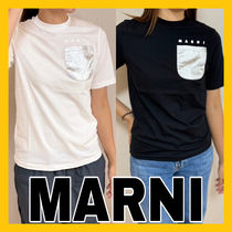 大人もOK★MARNI マルニ ポケット ロゴ Tシャツ