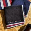 Tommy Hilfiger ハンカチ 【TOMMY HILFIGER】ブランド ロゴ 配色 コットン ハンカチ(12)