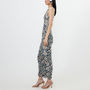 Karen Millen ワンピース KAREN MILLEN☆Snake Mesh Jersey Maxi ワンピース【UK発】(6)