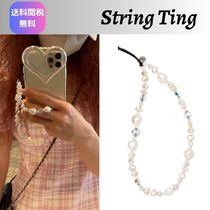 ◆String Ting◆Venus Pearl Trapリストレット フォンストラップ