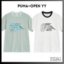 【PUMA×OPEN Yy】限定コラボ BABY TEE - SPARKLING GREEN/WHITE