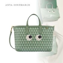 【ANYA HINDMARCH】I AM A Plastic Bag アイズ ジップ トート