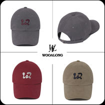 [WOOALONG]★24SS★韓国人気★Mellow cotton logo cap