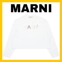 大人もOK★MARNI マルニ ロゴ Tシャツ 長袖 関税送料込