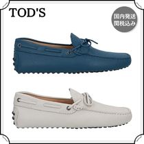 TOD'S トッズ メンズ エンボスレザー ドライビングシューズ