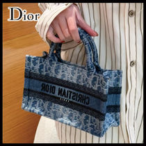 国内発送【ストーンウォッシュ加工】Dior Book Tote バッグ ミニ