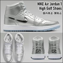 SALE☆国内発送 Nike Air Jordan シルバー ゴルフシューズ関税込