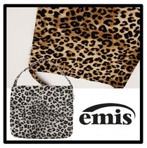 ☆送料・関税込☆EMIS★LEOPARD CORDUROY ECO BAG★