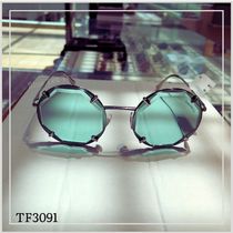 ティファニー サングラス TF3091 ラウンド型 縁なし Tiffany