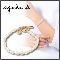 国内即発【agnes b. 】AE63 Jewellery パールブレスレット