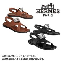 【HERMES】サンダル イネス ストラップ ケリー