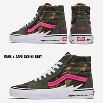 VANS x AAPE SK-8 HI BOLT★コラボ★兼用★AAPE CAMO