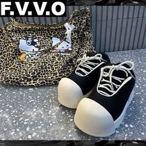 FVVO*日本未入荷 ROCKSTA 厚底ローブーツ/ボリュームスニーカー