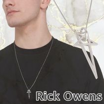 【Rick Owens】Pentagram sterling シルバーネックレス