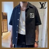 《洗練されたデザイン＊》Louis Vuitton　半袖コットンシャツ