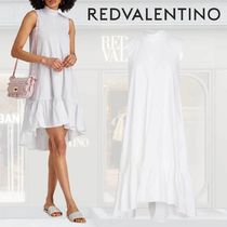 REDVALENTINO コットン混ポプリン ワンピース