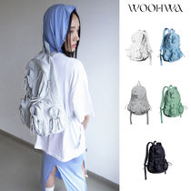 【WOOHWA】24SS★ Oo POCKET STRING BACK PACK