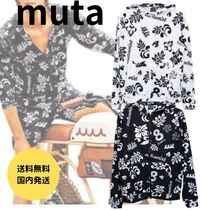 雑誌掲載☆【muta】ボタニカル柄 ラッシュパーカー 　送料込み