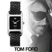 TOM FORD TIMEPIECES RECYCLED STEEL アナログ 腕時計 ブラック