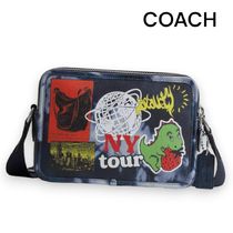 【Coach】グラフィックが素敵   チャータークロスボディバッグ24