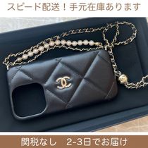 すぐ届く！関税込 CHANEL シャネル iPhone スマホ ケース