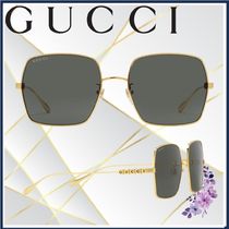 【GUCCI】スクエアフレーム サングラス