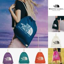 【韓国THE NORTH FACE WHITE LABEL】BIG LOGO STRING BAG