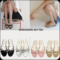 [SOMEWHERE BUTTER]★24SS★韓国人気★ Sally Ribbon Mule