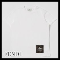 ☆FENDI☆ 大人もok! FFロゴワッペンTシャツ ホワイト 送関込