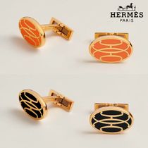 【プレゼントにも】HERMES カフリンクス H リフト カフスボタン