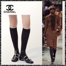 ◆世界中のセレブご愛用♪【CHANEL】24AW タイツ 靴下 ソックス