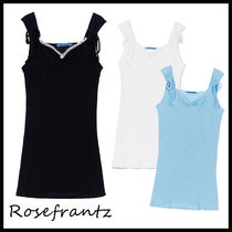 【ROSEFRANTZ】LACE SHIRRING MINI DRESS