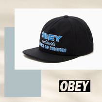 ◆OBEY◆オベイ Heaven 5パネル スナップバック キャップ