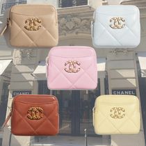 ★シャネル１９モデル★【CHANEL】ジップ コイン&カードケース