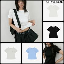 【CITYBREEZ】★ 韓国★Essential Slim Short Sleeved T-Shirt★