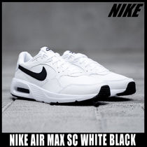 ◆正規品◆NIKE AIR MAX SC WHITE BLACK◆関税/送料無料◆人気◆